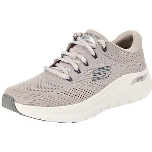 Skechers Sneakers voor heren, Taupe Mesh Synthetisch, 41 EU