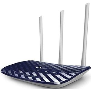 TP-Link AC750 dual-band draadloze router, 5 100 Mbps-poorten, 1 USB-poort, draadloos aan / uit, eenvoudige configuratie (Archer C20)