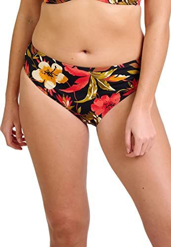 Sans Complex - Dameszwembroek - Zwart - Bloemenpatroon - Comfortabele Stof