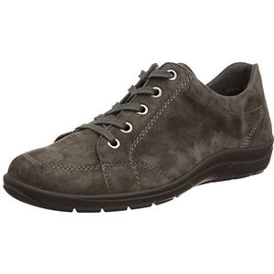 Semler Michelle Derby veterschoenen voor dames, Grijs 030 Fango, 38 EU