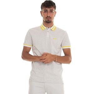 BOSS heren polo, Licht/pastel grijs, 6XL