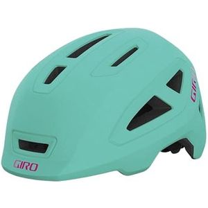 Giro Unisex Jeugd Scamp II Helmen, Matte Screaming Teal/Bright Pink, S
