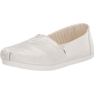 TOMS Vrouwen Alpargata Loafer Flat, Zilveren Glimmer, 35.5 EU