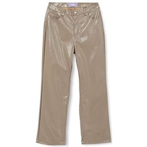 JJXX - KENYA - Broek - Goud - Imitatieleder - High Waist
