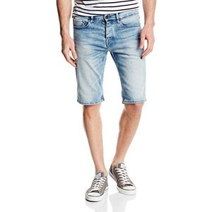 Calvin Klein Jeans Heren Slim Iceblc Shorts, blauw, 28