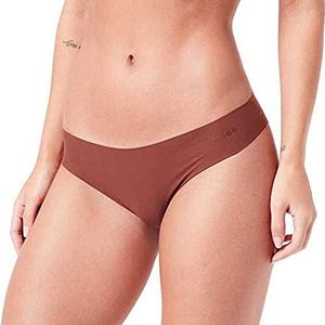 HUGO Dames Laser Cut Brief, Medium Brown210, L EU, Medium Brown210, L