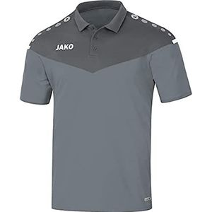 Jako Champ 2.0 Polo, steengrijs/antraciet, 38