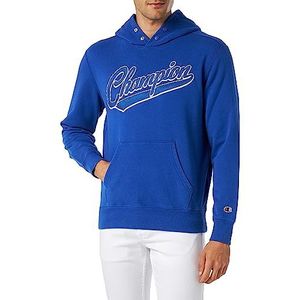 Champion Rochester 1919 Retro Resort sweatshirt met capuchon, blauw (BAI), M voor heren, blauw (Bai), M