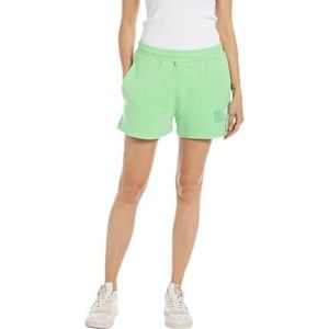 Replay Casual shorts voor dames, 138 lichtgroen, XL