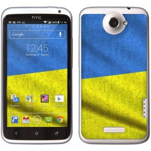 atFoliX voetbal 2012 Oekraïne vlag designfolie voor HTC One X