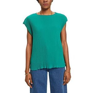 ESPRIT Collection Dames T-Shirt, 305/Emerald green., L