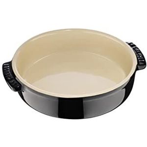 Le Creuset Tapasschaaltje van aardewerk, 14 cm, Ebbenzwart