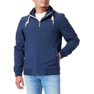 keepsuwarm Softshell-sweatshirt voor heren, marineblauw, XL