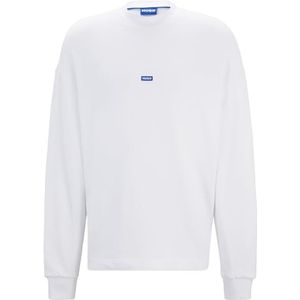 HUGO Nedro Jersey voor heren, White100, 3XL