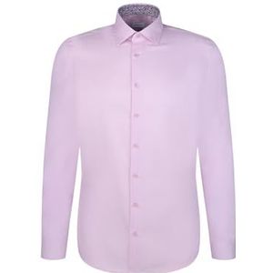 Seidensticker - Hemd - Roze - 100% Katoen