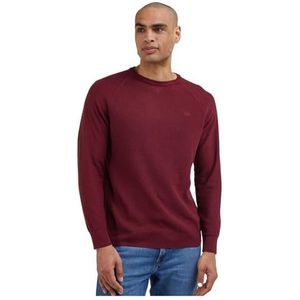 Lee Raglan Crew Knit Sweater voor heren, Poort., M