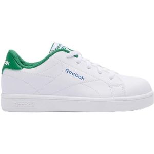 Reebok Court Clean Sneakers, wit/GLENGREEN/TWILIGHTBLUE, 35 EU, White Glengreen Twilight Blue, 35 EU