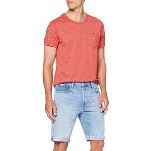 Lee Mens 5 Pocket Denim Shorts, Stonewash, 29