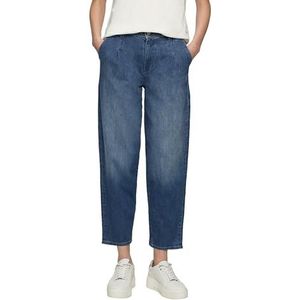 s.Oliver - Jean - Ankle-Jeans - Relaxed Fit - High Rise - Barrel Leg - Bleu