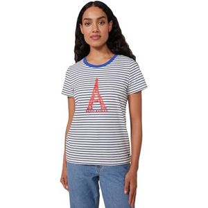 PETIT BATEAU - T-shirt Le Droit - Beige - Katoen