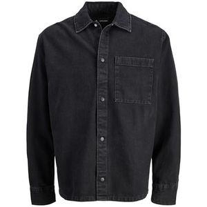 JACK & JONES - Overhemd - Black Denim - Lange Mouw - Comfort Fit