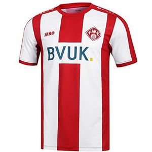 Jako Würzburger Kickers shirt KA Home, (seizoen 19/20), rood/wit, S, WK4219H
