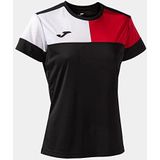 Joma - Camiseta Manga - T-shirt - Zwart-Rood - Dames