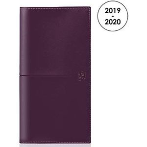 Oxford Reisplanner 2019 – 2020 van augustus tot augustus, 1 week op 2 pagina's, formaat 9 x 17, violet