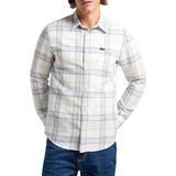 LEE - SURE - Overhemd - Shy Blue - Geweven - 65% Linnen 35% Katoen