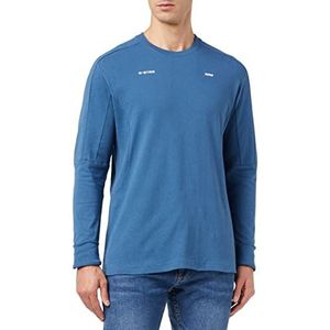 G-STAR RAW Heren Moto T-shirt, Blauw (Retro Blauw C336-937), XXL