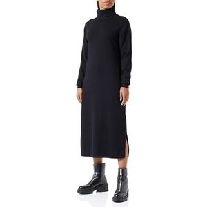 OCY Gebreide Damesjurk, Zwart, ML, 10420161-OC01