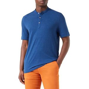 bugatti Heren 8150-35020 Poloshirt, marine-370, Regular, Marine-370, S