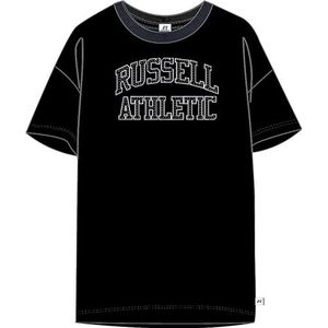 RUSSELL ATHLETIC T-shirt voor dames, Zwart, XL