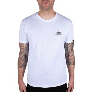 Alpha Industries - T-shirt Backprint - Camo Print - Korte Mouwen - Wit/Zwart