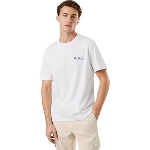 Pepe Jeans - PM5010086 - T-shirt - Blauw - Katoen - Korte Mouwen