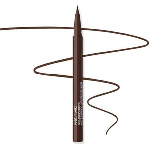 Wet n Wild Mega Last Breakup Proof Liquid Eyeliner, Bruin Eyeliner Pen, Waterproof, Snel Droog, Vlekbestendig, 16 Uur Draagbaar, Brown
