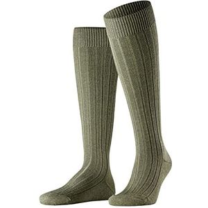 FALKE Herensokken tapijt in schoen, wol, 1 paar, groen (Herb 7754), 45-46, groen (Herb 7754), 45/46 EU