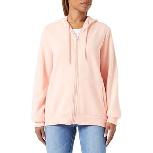 NALLY - Sweatvest - Perzik - Met Capuchon en Ritssluiting