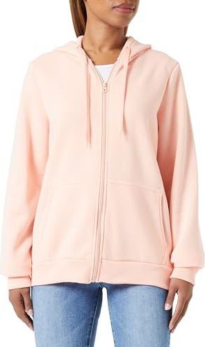 NALLY - Sweatvest - Perzik - Met Capuchon en Ritssluiting