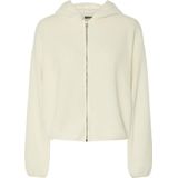 Pieces - Ova - Damesjack - Effen - Regular Fit - Teddybont - Met Capuchon