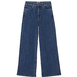 TOM TAILOR Meisjes Wide Leg Fit Jeans, 10114-Clean Dark Stone Blue Denim, 140, 10114-clean Dark Stone Blue Denim, 140 cm