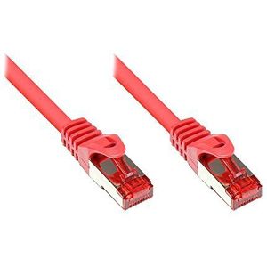 Kabelmeister® SO-36000 Cat6 Ethernet Gigabit LAN-patchkabel, 40 m, vergrendelingsbescherming RNS, dubbel afgeschermd S/FTP, PiMF, 250MHz rood
