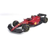 Bburago 1/18 Ferrari-2022 Formule 1-met helm #Sainz-Nouveaute FA 2022 miniatuurauto
