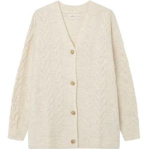 Springfield Gebreide damestrui, ivoor, M