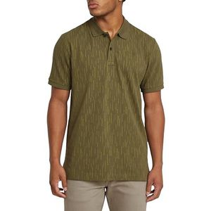 G-STAR RAW Dunda Slim Ao s Poloshirt voor heren, meerkleurig (Shadow Olive Rain Camo D25981-c335-h231), S