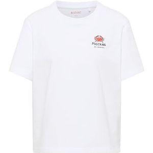 MUSTANG - Style Monroe - T-shirt - Wit