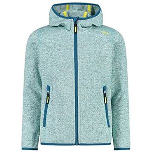 CMP Gebreid kindervest met vaste capuchon, uniseks, voor kinderen en jongeren