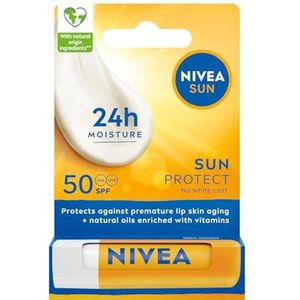 Lippenstift - SPF 50 - Bescherming tegen Zon - Waterbestendig - Natuurlijke Ingrediënten