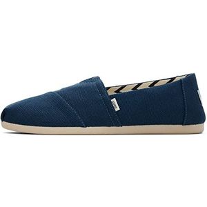 TOMS Platte instapschoen Alpargata Heritage Canvas dames Espadrille , Mallorca Blauw , 38.5 EU