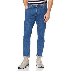 Wrangler heren Larston Jeans Slim Jeans,Blauw (Crisp Blauw 20t),27W / 32L